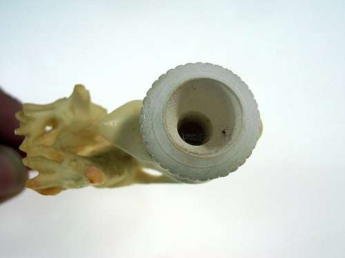 Vintage small Meerschaum pipe with original case