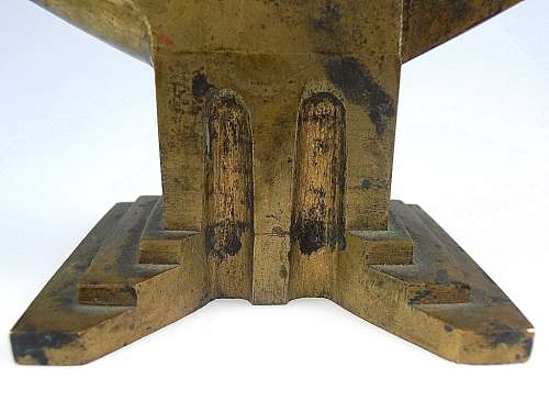 Beautiful miniature art deco watchmaker's/jeweller's ANVIL