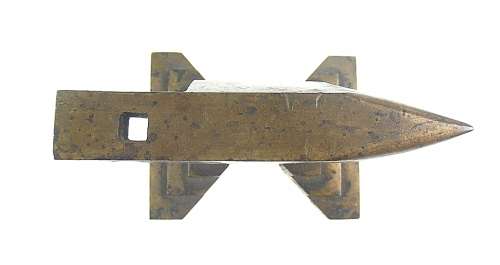 Beautiful miniature art deco watchmaker's/jeweller's ANVIL