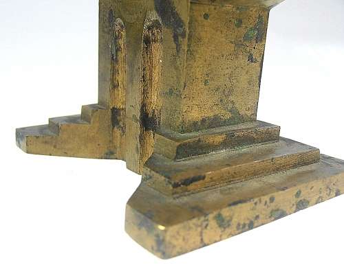 Beautiful miniature art deco watchmaker's/jeweller's ANVIL