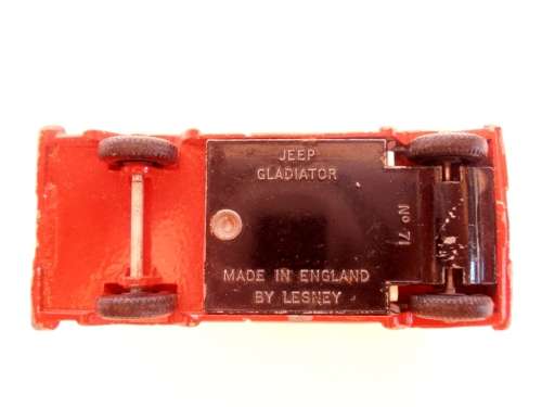 Vintage Lesney Jeep Gladiator