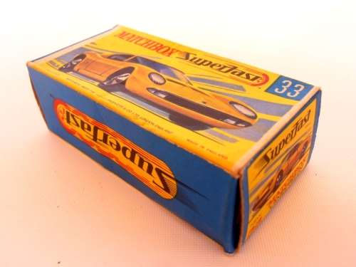Vintage Matchbox Lamborghini Miura No33 with original box