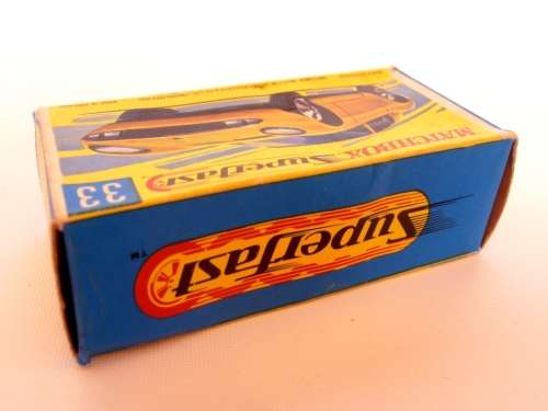 Vintage Matchbox Lamborghini Miura No33 with original box