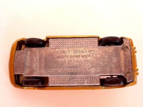 Vintage Matchbox Lamborghini Miura No33 with original box
