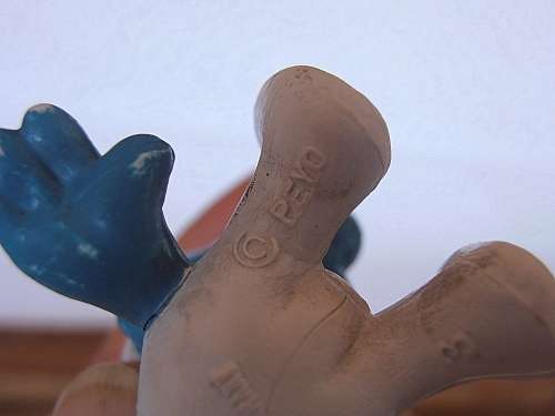 20026 Sitting Smurf, Vintage Smurfs figure, Shipping will only be charged once!