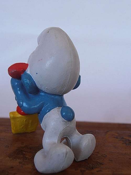 20043 Digger Smurf, Vintage Smurfs figure, Shipping will only be charged once!
