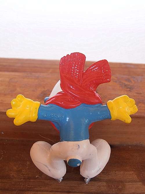 20121 Ice Skater Smurf, Vintage Smurfs figure, Shipping will only be charged once!