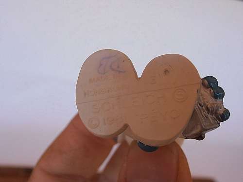 20143 Cb Radio Smurf, Vintage Smurfs figure, Shipping will only be charged once!