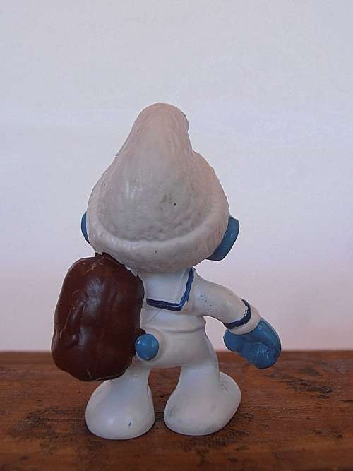 20185 Sailor Smurf, Vintage Smurfs figure, Shipping will only be charged once!