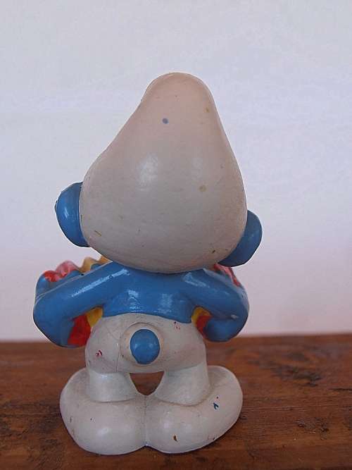 20225 Accordeon Smurf, Vintage Smurfs figure, Shipping will only be charged once!