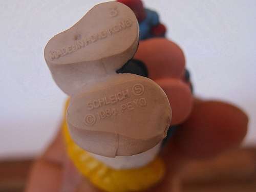 20421 Smurfette with Baby Smurf, Vintage Smurfs figure, Shipping will only be charged once!