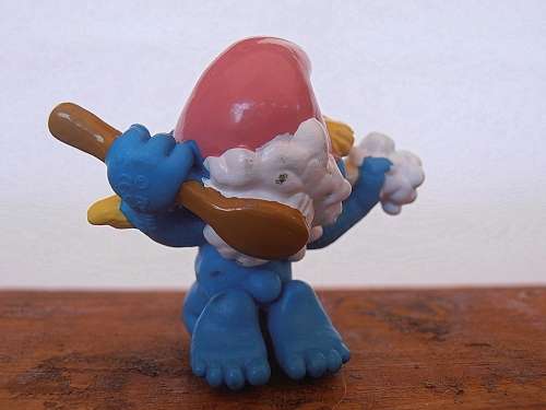 20448 Smurf Bathing Smurf, Vintage Smurfs figure, Shipping will only be charged once!