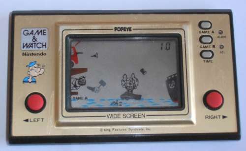 NINTENDO POPEYE, 1981 Game & Watch