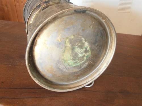 Vintage Radius No. 119 lamp with glass, large, made in Sweden