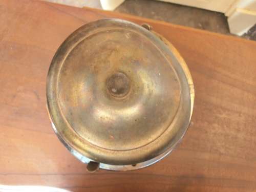 Vintage Radius No. 119 lamp with glass, large, made in Sweden