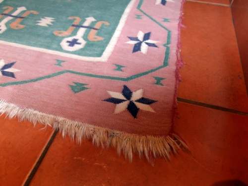 Kilim runner rug, 2.96 m x 77 cm, Kelim Persian carpet