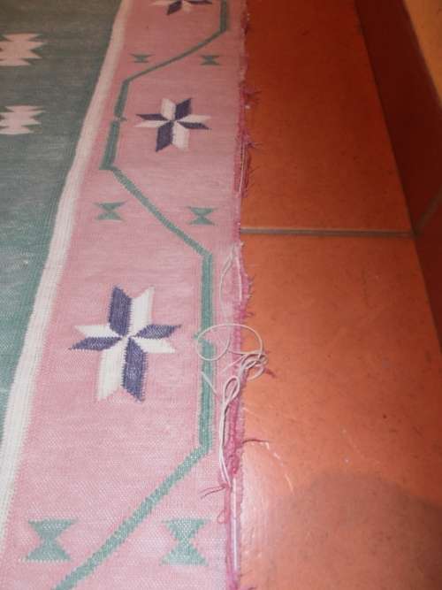 Kilim runner rug, 2.96 m x 77 cm, Kelim Persian carpet