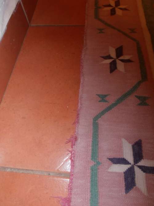 Kilim runner rug, 2.96 m x 77 cm, Kelim Persian carpet