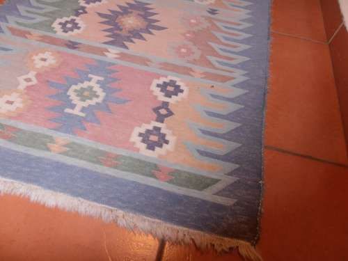 Very long Kilim runner rug, 5.40 m x 77 cm, Kelim Persian carpet