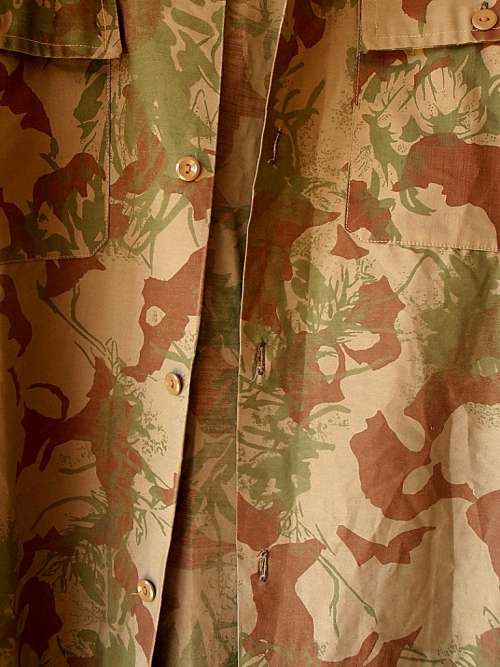 Camo shirt, long sleeves, size XL, Koevoet, SAP, South African Police