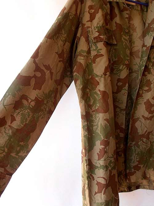 Camo shirt, long sleeves, size XL, Koevoet, SAP, South African Police