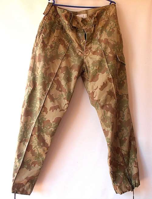 Camo pants, waist 97, Koevoet, SAP, South African Police