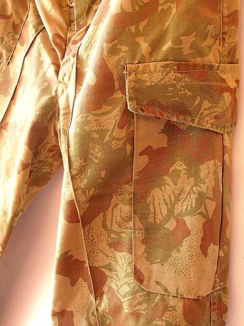 Camo pants, waist 97, Koevoet, SAP, South African Police