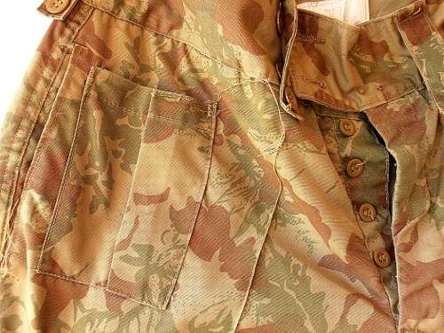Camo pants, waist 97, Koevoet, SAP, South African Police