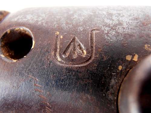 Bayonet with scabbard, total length is 57.5 cm