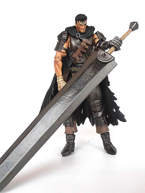 Art of War Berserk Guts action figure, fantasy figure, shipping will only be charged once!