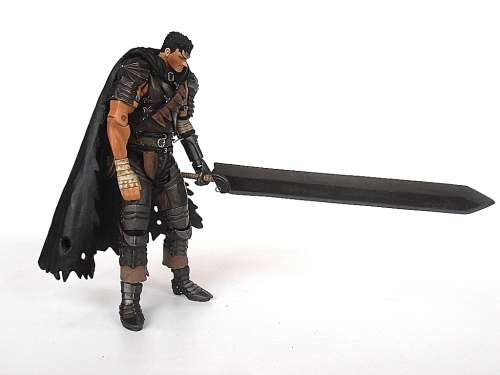 Art of War Berserk Guts action figure, fantasy figure, shipping will only be charged once!