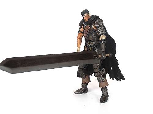 Art of War Berserk Guts action figure, fantasy figure, shipping will only be charged once!