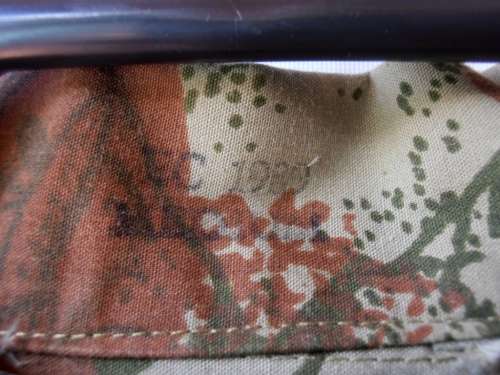 Vintage camo army shirt, excellent condition, bright colours, XL