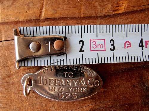 Tiffany & Co New York 925 Sterling Silver pendant