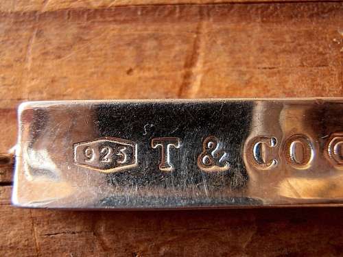 Tiffany & Co New York 925 Sterling Silver pendant