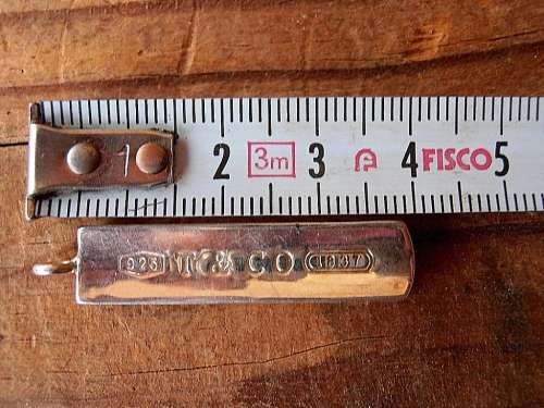 Tiffany & Co New York 925 Sterling Silver pendant