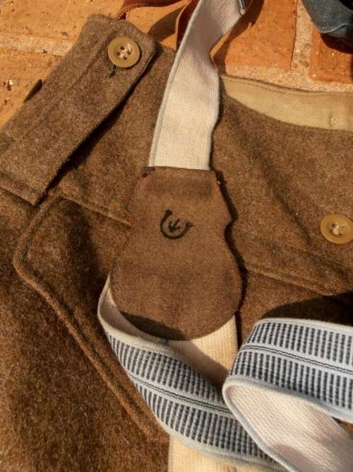 Large lot military clothing, WW2 to 1960's, battle dress, coat, balsak, bag, beige shorts & tops etc