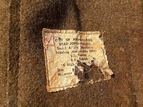 Large lot military clothing, WW2 to 1960's, battle dress, coat, balsak, bag, beige shorts & tops etc