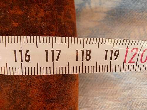 Vintage leather gun bag