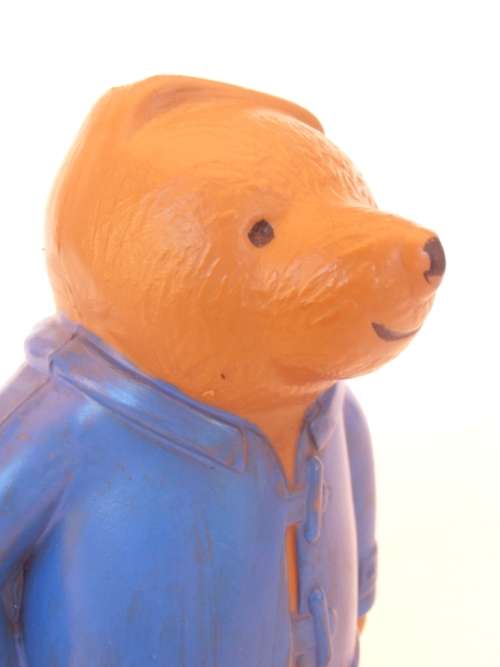 Vintage 1977 Paddington Bear money box figurine, Shipping will only be charged once!