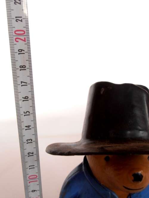 Vintage 1977 Paddington Bear money box figurine, Shipping will only be charged once!