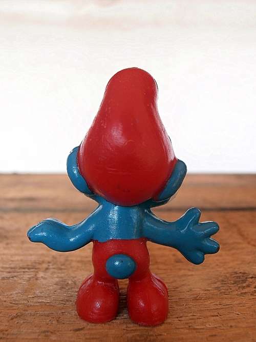 20001 Papa Smurf, Vintage Smurfs figure, Shipping will only be charged once!