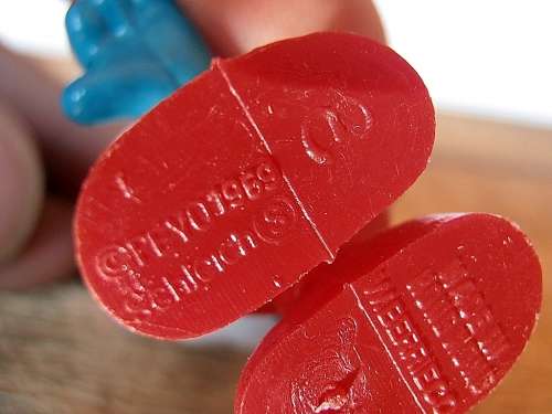 20001 Papa Smurf, Vintage Smurfs figure, Shipping will only be charged once!