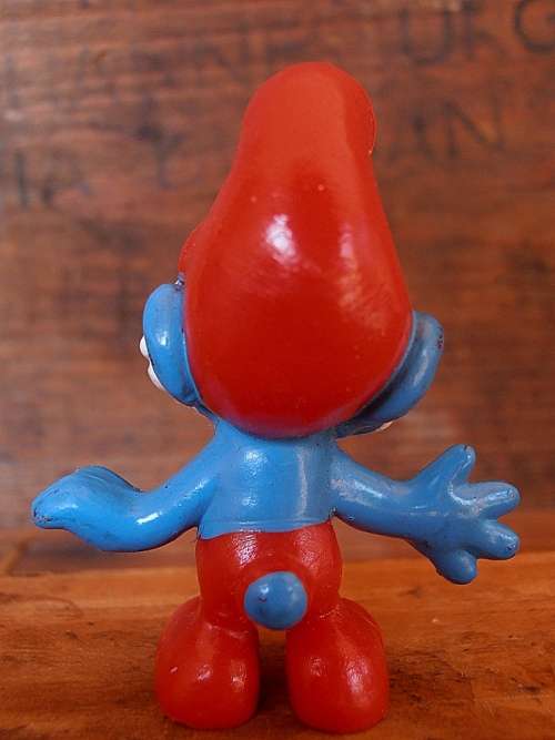 20001 Papa Smurf, Vintage Smurfs figure, Shipping will only be charged once!