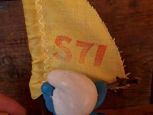 40215 Windsurfer Smurf, Vintage Smurfs figure, Shipping will only be charged once!