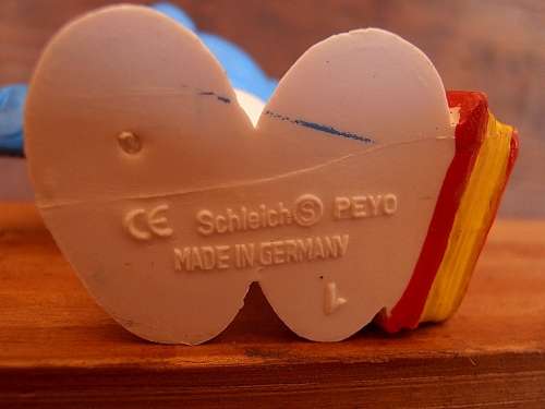 20094 Bookworm Smurf, Vintage Smurfs figure, Shipping will only be charged once!