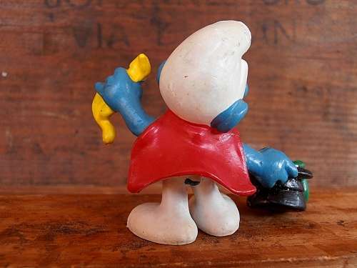 20114 Conjuror Smurf, Vintage Smurfs figure, Shipping will only be charged once!