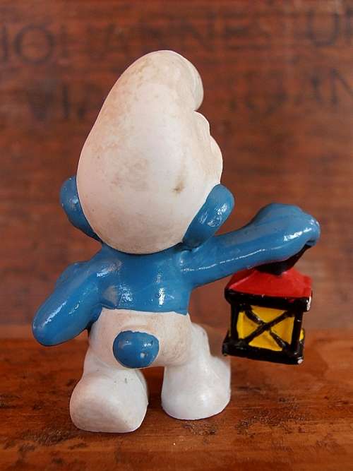 20024 Watchman Smurf, Vintage Smurfs figure, Shipping will only be charged once!