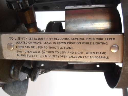 Coleman US 1945 military gasoline field stove, World War II