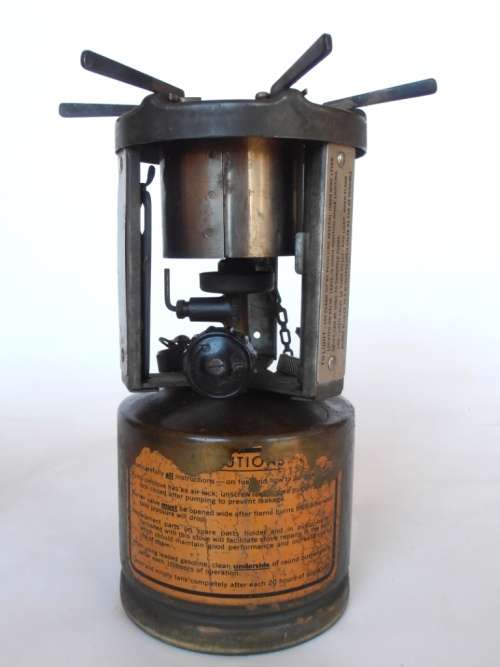 Coleman US 1945 military gasoline field stove, World War II